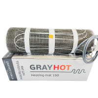 Нагрівальний мат GrayHot 150 Вт/м² для укладки теплої підлоги без стяжки